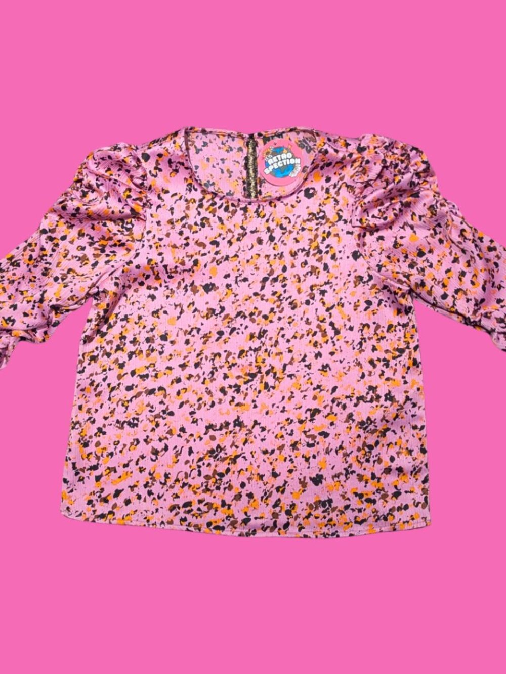 Animal Print, Light Purple Blouse by Vero Moda Size S
